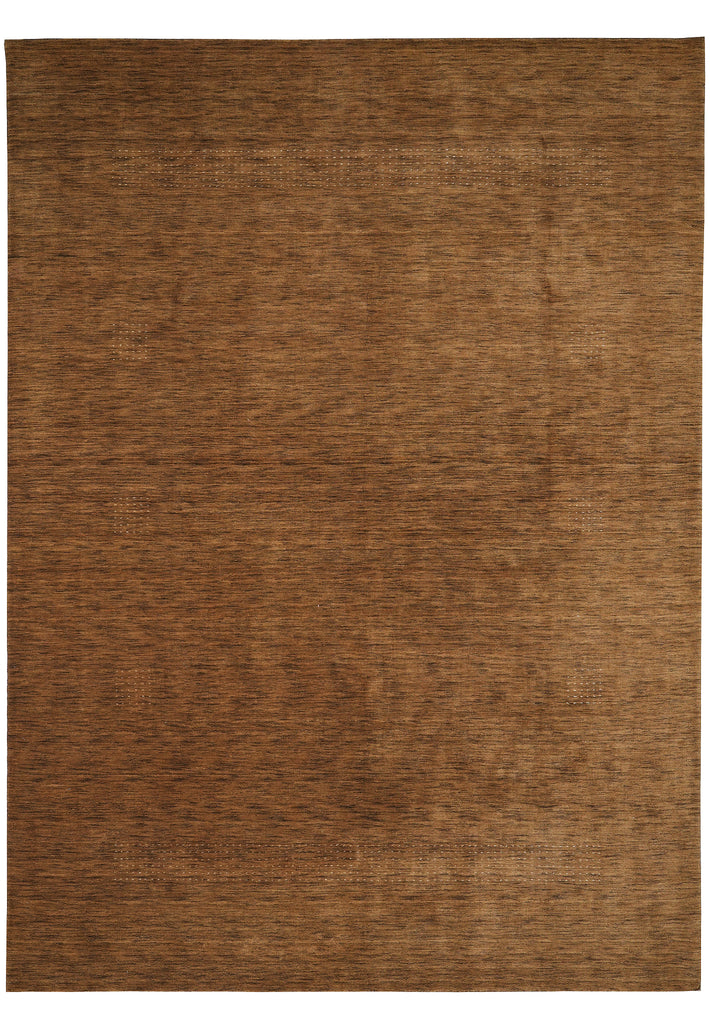 9x12 New Handmade Contemporary Rug Brown Clearance Sale #B-74549