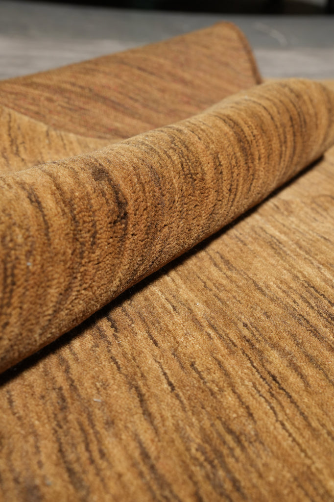 9x12 New Handmade Contemporary Rug Brown Clearance Sale #B-74549