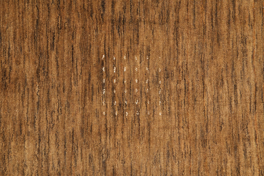 9x12 New Handmade Contemporary Rug Brown Clearance Sale #B-74549