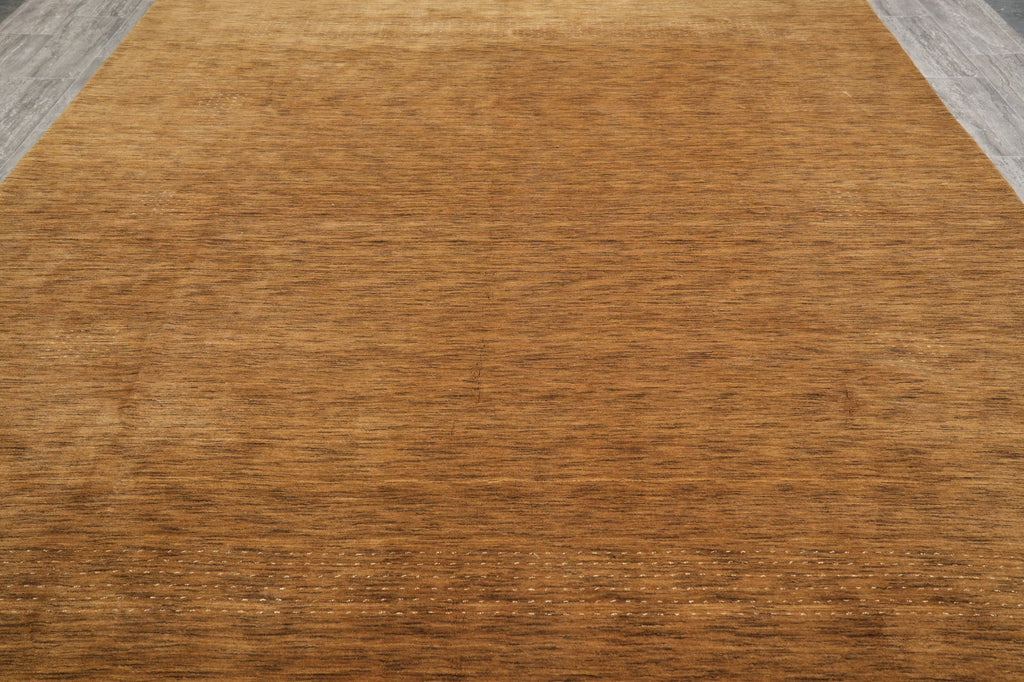 9x12 New Handmade Contemporary Rug Brown Clearance Sale #B-74549