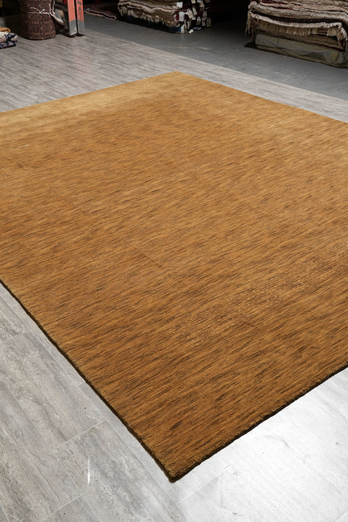 9x12 New Handmade Contemporary Rug Brown Clearance Sale #B-74549