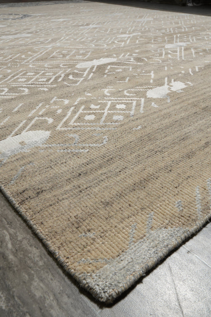 10 x 14 Beige Color Modern Rug #PIX-29150