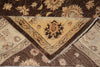 Load image into Gallery viewer, 6.2 x 6.9 Square New Handmade Ziglar Rug Chocolate Brown #F-4029