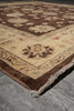 Load image into Gallery viewer, 6.2 x 6.9 Square New Handmade Ziglar Rug Chocolate Brown #F-4029
