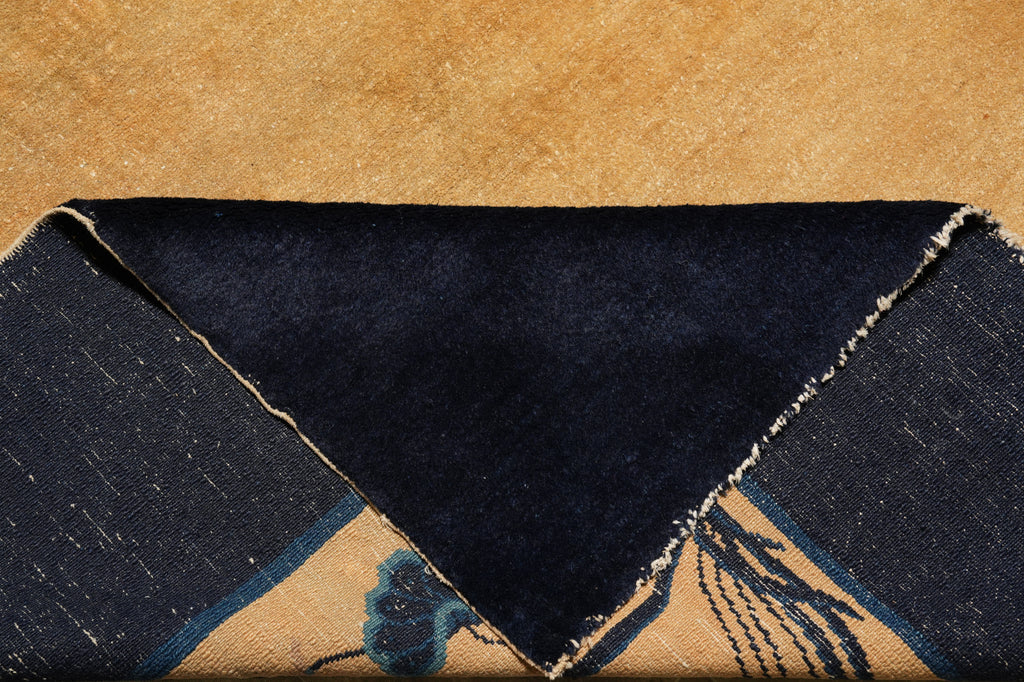 8.6 x 9.3 Antique Art Deco Chinese Carpet #F-6056