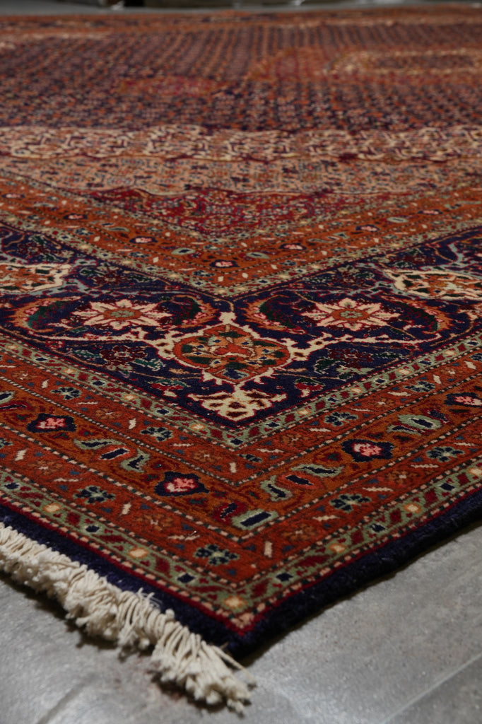 9.5 x 14 Authentic Quality Persian Mahi Tabriz Rug #PIX-6334