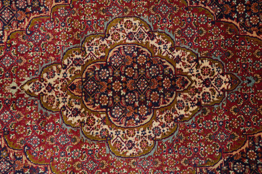 9.5 x 14 Authentic Quality Persian Mahi Tabriz Rug #PIX-6334