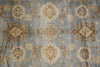 Load image into Gallery viewer, 10 x 14 Light Blue Handmade Oushak Wool Rug #F-3219