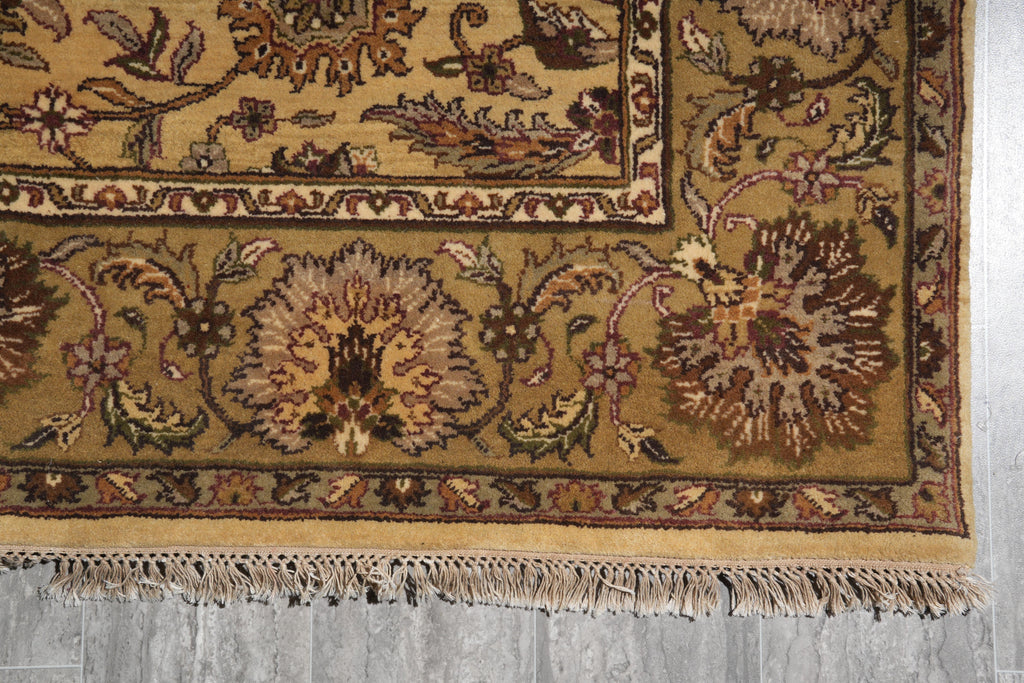 6.0 x 6.0 Handmade Jaipur Square Handmade Wool Rug #F-4031