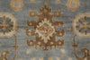 Load image into Gallery viewer, 10 x 14 Light Blue Handmade Oushak Wool Rug #F-3219