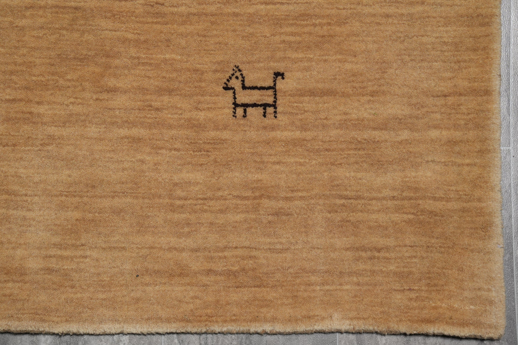 9 x 11.9 CONTEMPORARY handmade Rug Quality Wool #F-3020