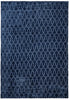 Load image into Gallery viewer, 10 x 14.4 Solid Royal Blue Contemporary Handmade Rug #F-3220