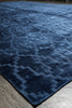 Load image into Gallery viewer, 10 x 14.4 Solid Royal Blue Contemporary Handmade Rug #F-3220