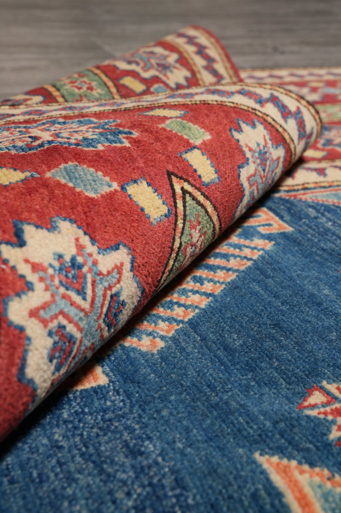 6.8 x 9.11 Happy Colors New Handmade Super Quality Kazak Rug #PIX-28043