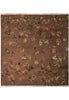 Load image into Gallery viewer, 6.0 x 6.2 Square Fine Handmade Wool and Silk Transitional Rug  #F-4034