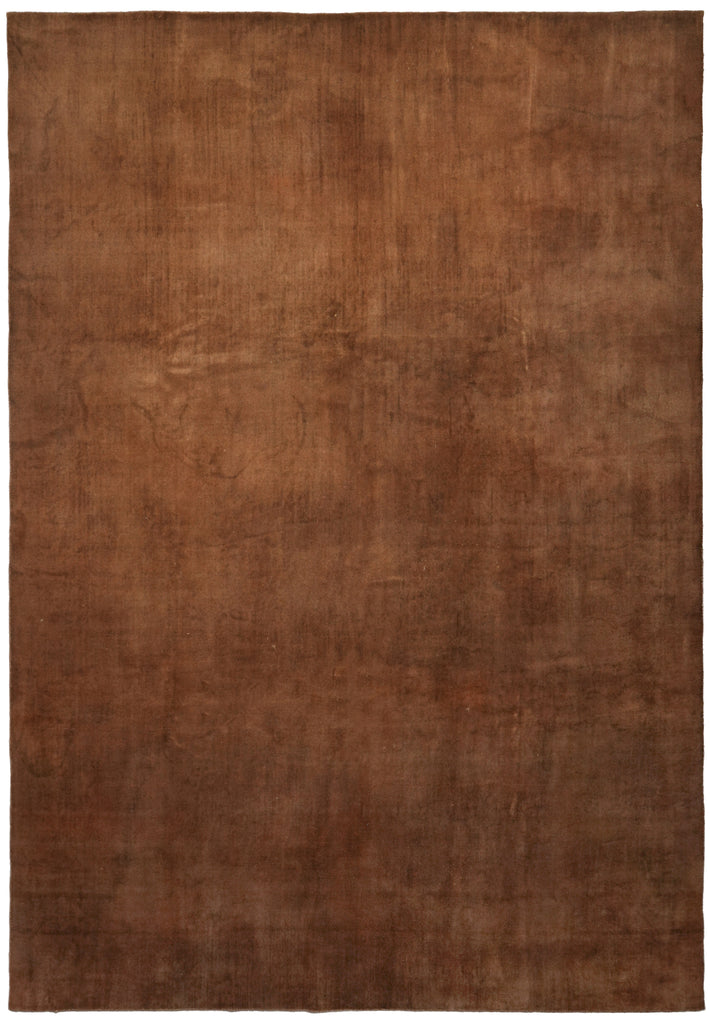 10 x 13 Brown Handmade Modern- Contemporary Design Rug #PIX-25688