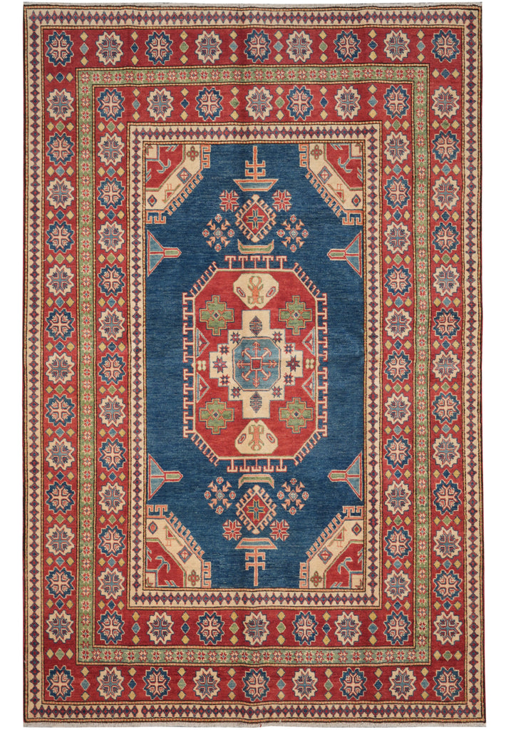 6.9 x 9.9 New Handmade Quality Super Kazak Rug #PIX-28047