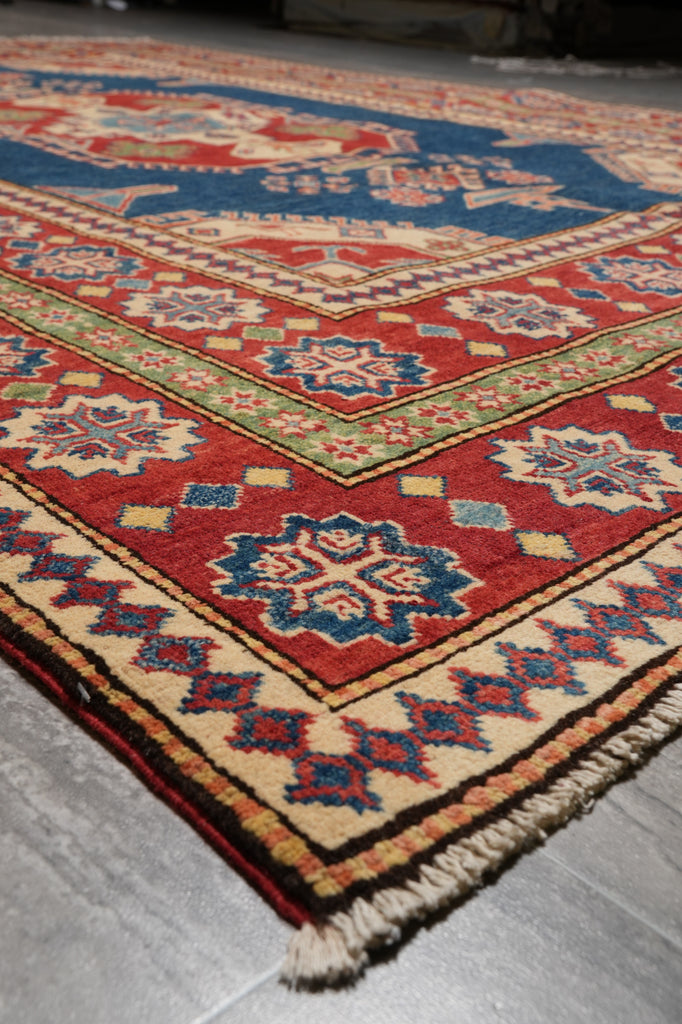 6.9 x 9.9 New Handmade Quality Super Kazak Rug #PIX-28047