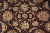 Load image into Gallery viewer, 9.8 x 14.3 Brown Agra Rug B-71801