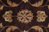 Load image into Gallery viewer, 9.8 x 14.3 Brown Agra Rug B-71801