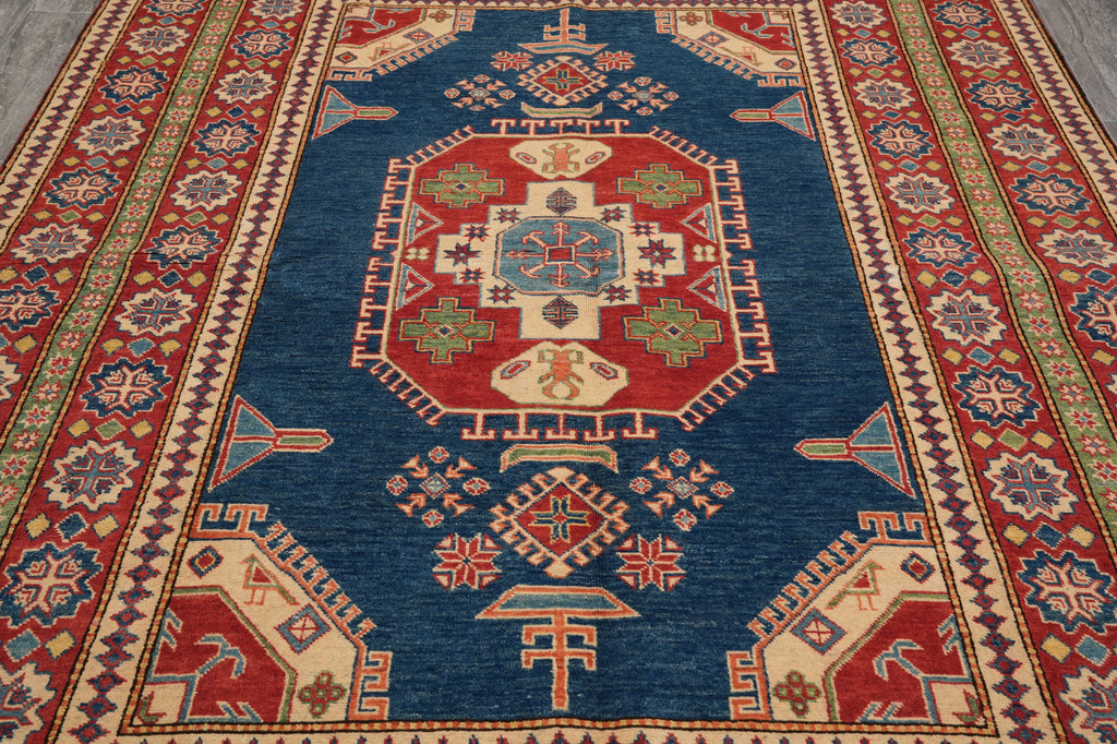 6.9 x 9.9 New Handmade Quality Super Kazak Rug #PIX-28047