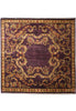 Load image into Gallery viewer, 8.0 x 8.0 New Handmade Rug Lustrous Wool French Eggplant Purple #F-4035
