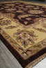 Load image into Gallery viewer, 9.8 x 14.3 Brown Agra Rug B-71801