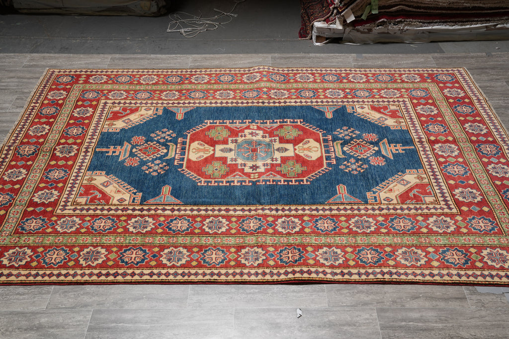 6.9 x 9.9 New Handmade Quality Super Kazak Rug #PIX-28047