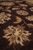 Load image into Gallery viewer, 9.8 x 14.3 Brown Agra Rug B-71801