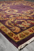 Load image into Gallery viewer, 8.0 x 8.0 New Handmade Rug Lustrous Wool French Eggplant Purple #F-4035