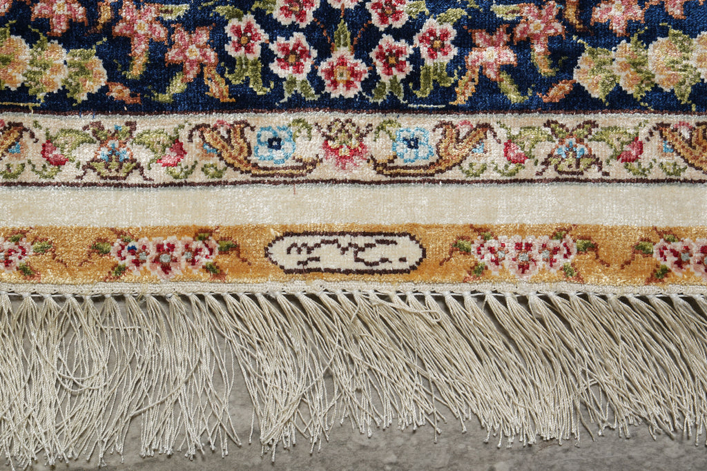 3.4 x 5.4 Tree Of Life Silk Rug #56386