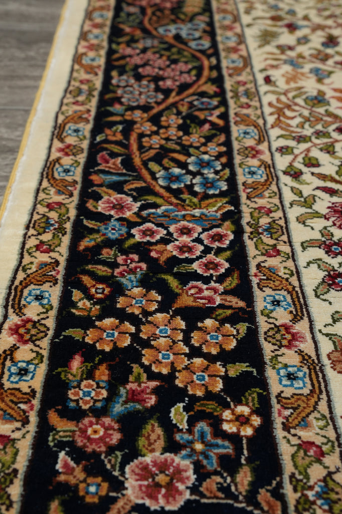 3.4 x 5.4 Tree Of Life Silk Rug #56386