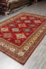 Load image into Gallery viewer, 7 x 9.9 Super Kazak Quality Rug Silky Wool #PIX-25057