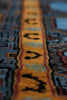 Load image into Gallery viewer, 7.5 x 8.0 Square Handmade Jaldar Bokhara Wool Rug Electric Blue #F-4036