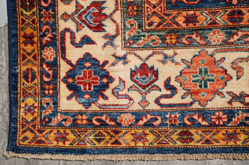 6.10 x 10.2 Super Kazak Quality Carpet Royal Blue #PIX-26713