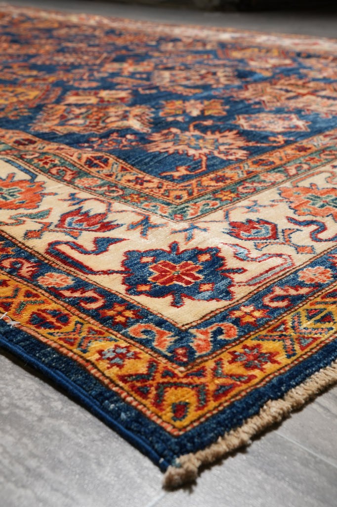 6.10 x 10.2 Super Kazak Quality Carpet Royal Blue #PIX-26713