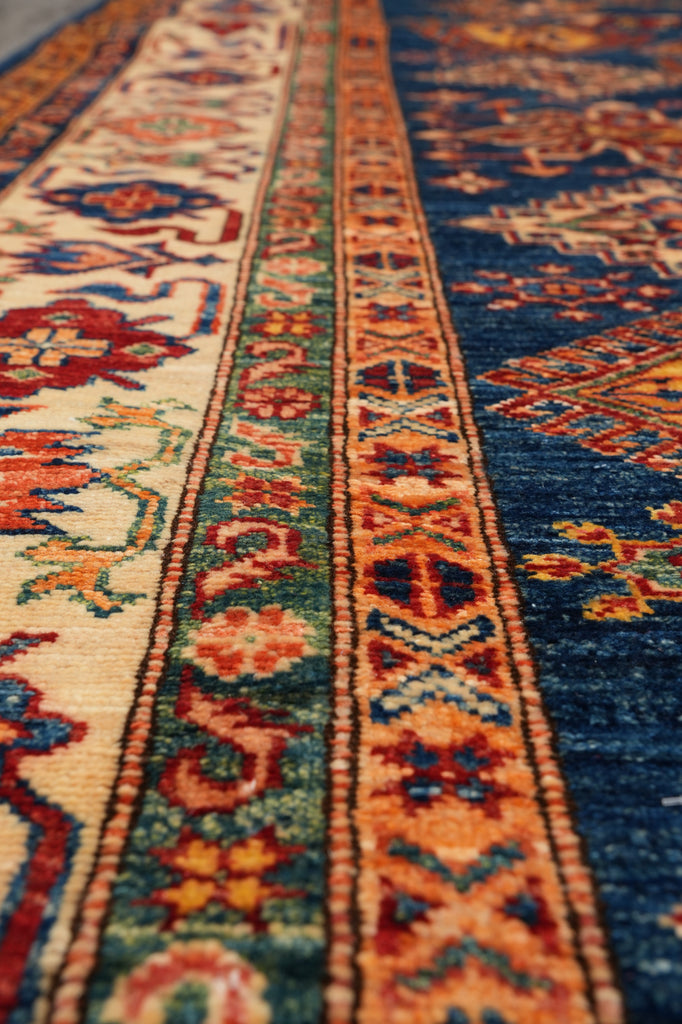 6.10 x 10.2 Super Kazak Quality Carpet Royal Blue #PIX-26713