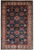 Load image into Gallery viewer, 6.8 x 9.7 New Super Kazak Rug Silky Wool Blue #PIX-26710