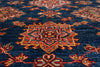 Load image into Gallery viewer, 6.8 x 9.7 New Super Kazak Rug Silky Wool Blue #PIX-26710