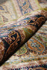 Load image into Gallery viewer, 3 x 4.6 Silk Handmade Rug Hereke Design Green Blue #60240