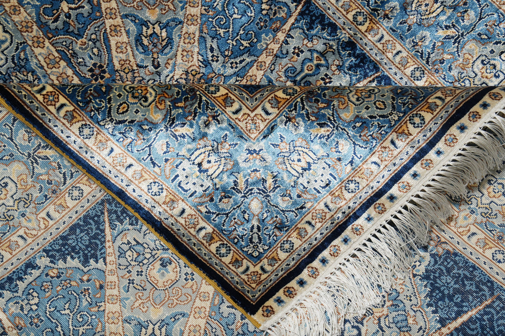 3 x 4 Hand-Knotted Beautiful Hereke Silk Rug #60208