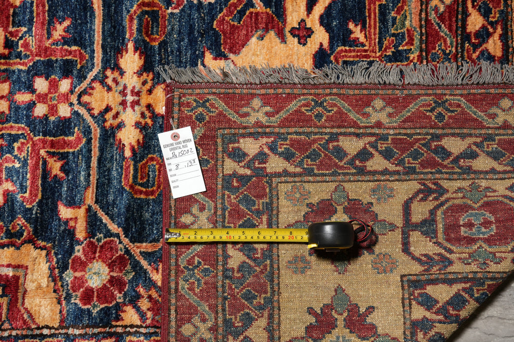 8 x 13.3 New Handmade Super Quality Kazak Rug Silky Wool #PIX-15002
