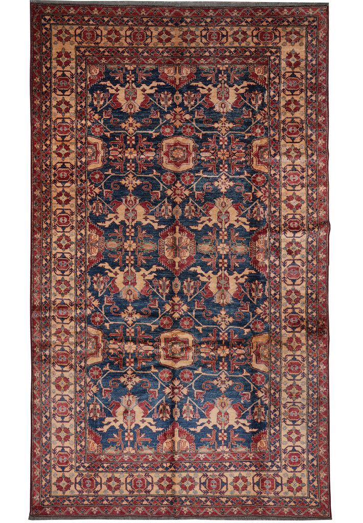 8 x 13.3  Silky Wool New Handmade Super Quality Kazak Rug