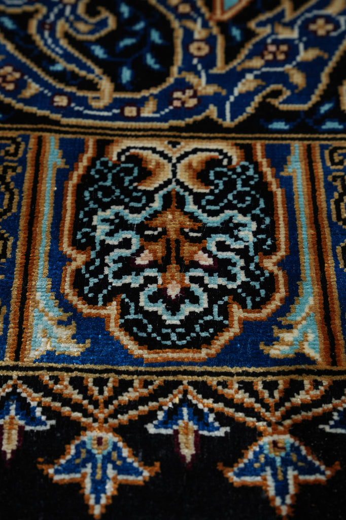 3 x4 Silk Rug Hereke Pattern #60239