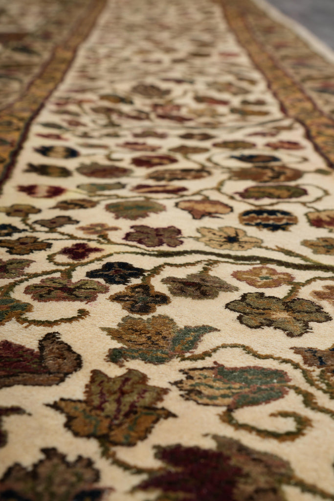 8.0 x 8.9 Square Handmade Jaipur Wool Rug #F-4039