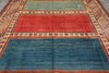 Load image into Gallery viewer, 8.10 x 12.9 Hand-Knotted Afghanistan Gaabeh Rug Modern Transition #PIX-9904