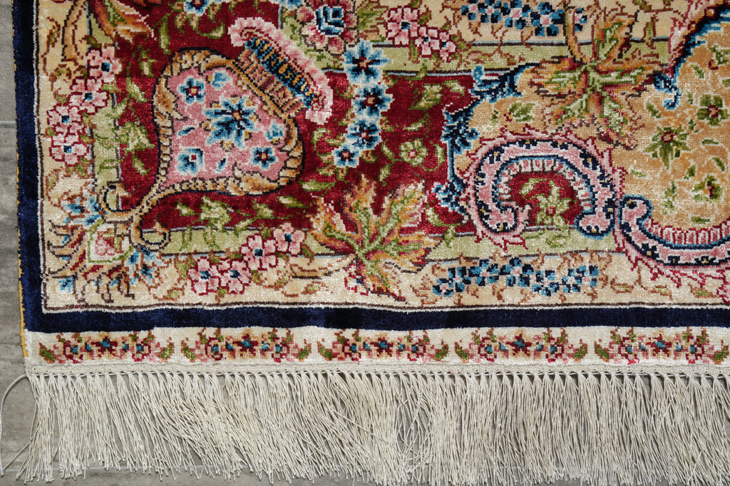 3 x 4 Tree Of Life Silk Carpet #58387