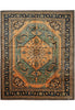 Load image into Gallery viewer, 10.6 x 12.8  Hand-Knotted Afghan Chechen Carpet #PIX-15089