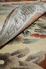 Load image into Gallery viewer, 7 x 7 Round Bamboo Silk Handmade Rug French Round Aubusson Rug #F-4041