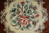 Load image into Gallery viewer, 7 x 7 Round Bamboo Silk Handmade Rug French Round Aubusson Rug #F-4041